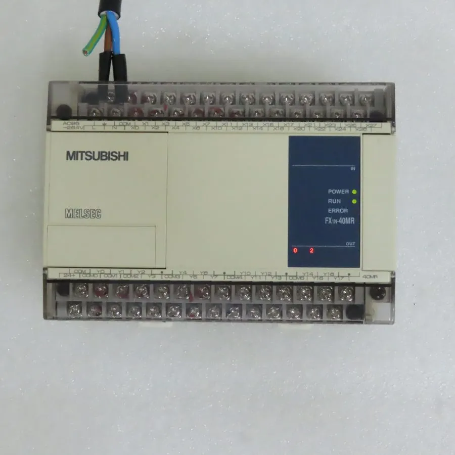 ПЛК MITSUBISHI FX1N-40MR PROGRAMMABLE CONTROLLERS discolored PLC-I-149=9L36