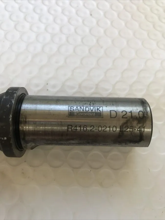 Режущий инструмент Sandvik RA416.2-0210 L25-41 indexable coolant insert drill — фото лота 1