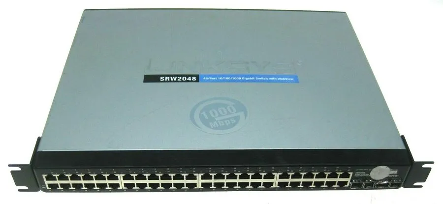 Коммутатор Cisco SRW2048 Gigabit Small Business Managed Switch 48 Ports Rackmoun