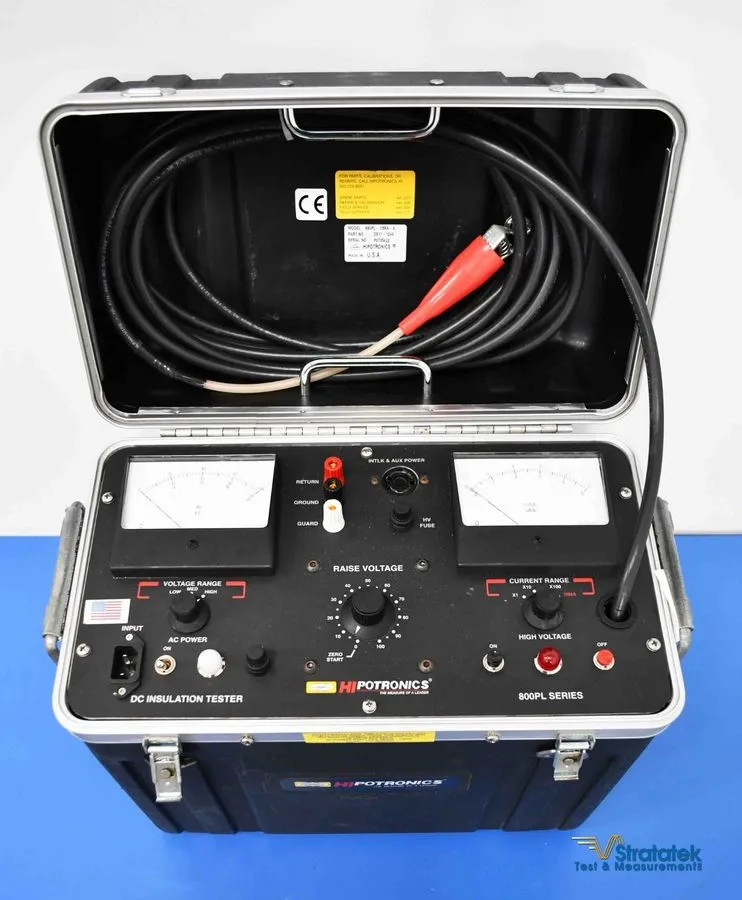 Тестер Haefley Hipotronics 880PL-10MA-A DC High Voltage Hipot Tester 80 kV/10 mA