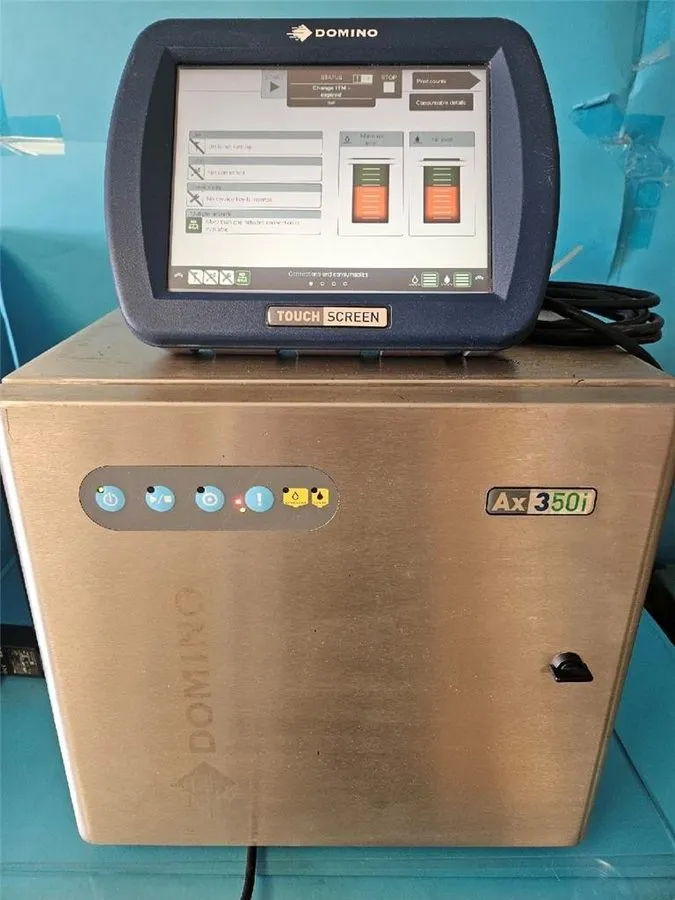 Маркиратор DOMINO Ax350i Industrial Continuous Inkjet Marking System — фото лота 1