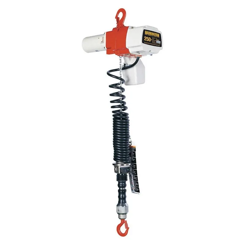 Таль HARRINGTON ED250DA-6 Electric Chain Hoist,250 lb.,6 ft. 1VW83 — фото лота 1