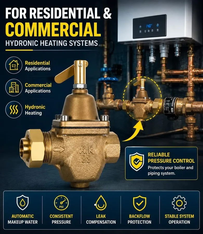 Трубопроводная арматура Quality Aftermarket Watts 1156F S1156F B1156F Boiler Wat