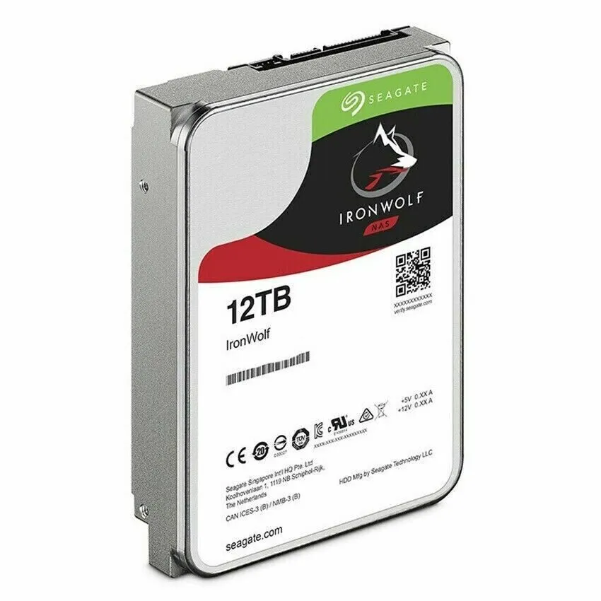 Жёсткий диск Seagate IronWolf Pro 12TB 7200RPM SATA 6Gb/s 3.5" NAS HDD ST12000NE