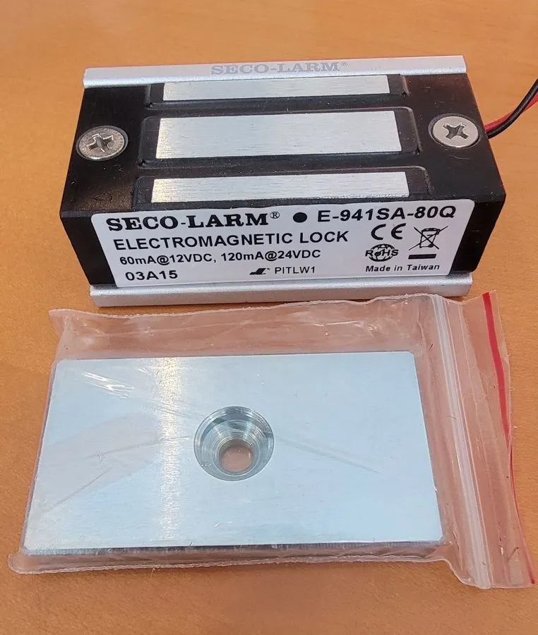Оборудование видеонаблюдения Seco-Larm Electromagnetic Lock 80lb Capacity Tool S