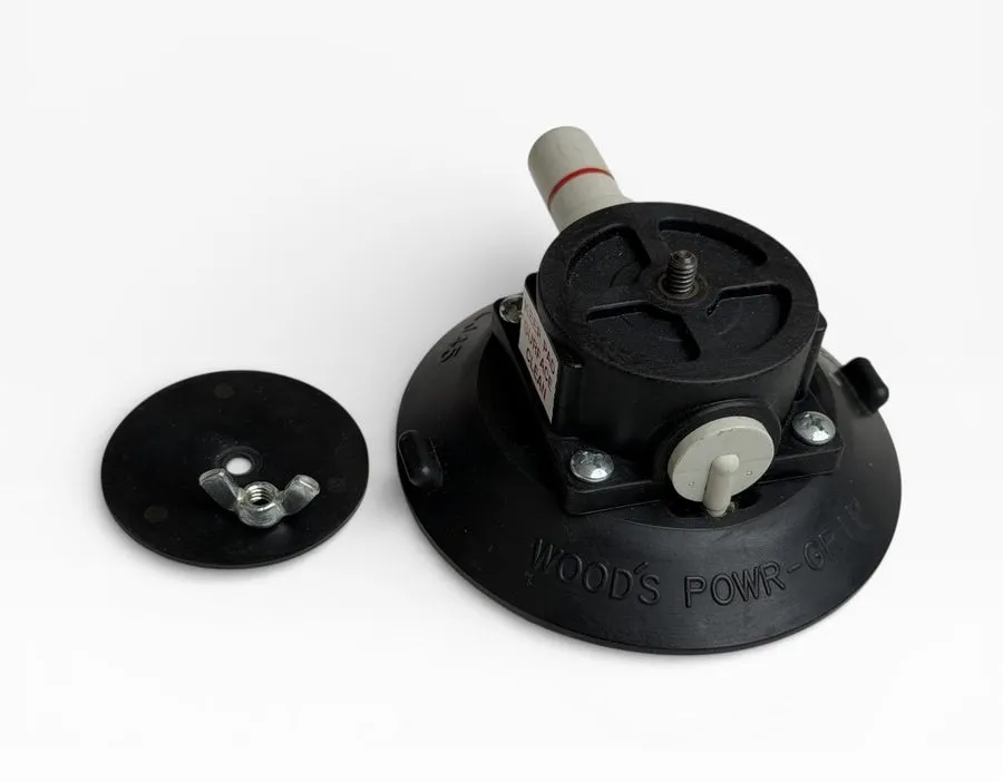 Вакуумная присоска Woods Powr-Grip Lj45amp1420t38l Suction Cup Mount, 4 1/2 In C — фото лота 1