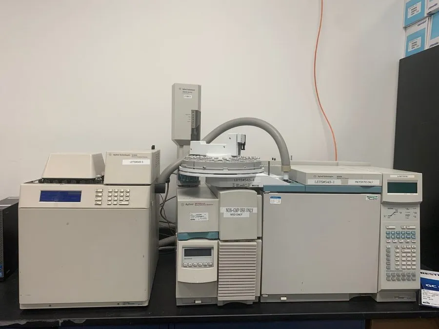 Хроматограф Working Agilent 6890N 5973N Network GC/MS