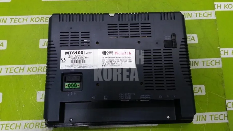 Панель оператора Weintek MT6100i V2WV 10" LCD Touch Screen Operator HMI Panel — фото лота 2