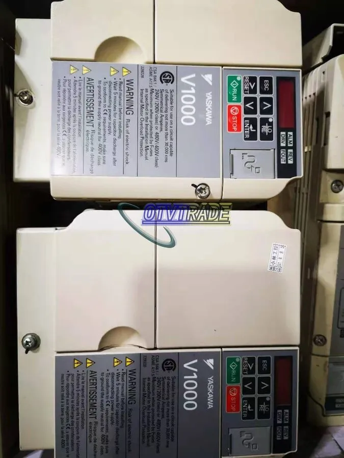 Частотный преобразователь Yaskawa CIMR-VU4A0011FAA, V1000 7.5HP 3-Phase 380-480V