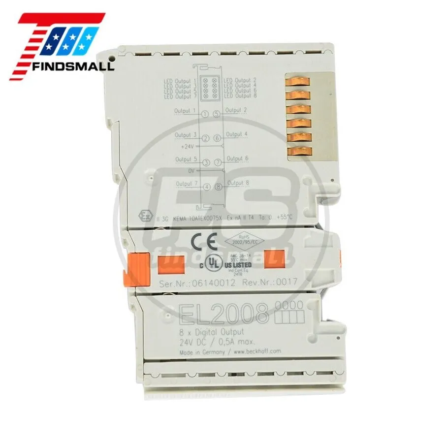 Модуль ввода-вывода EL2008-0000 BECKHOFF EtherCAT Terminal 8-channel digital out
