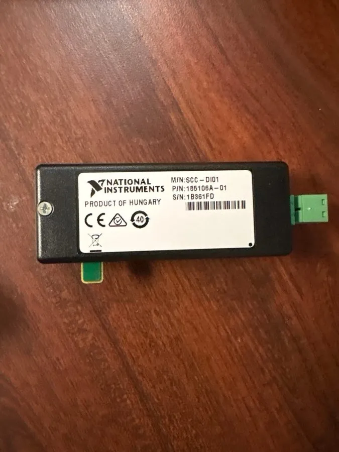 Модуль ввода-вывода National Instruments 777459-11 SCC-DI01 Digital Input Module — фото лота 1