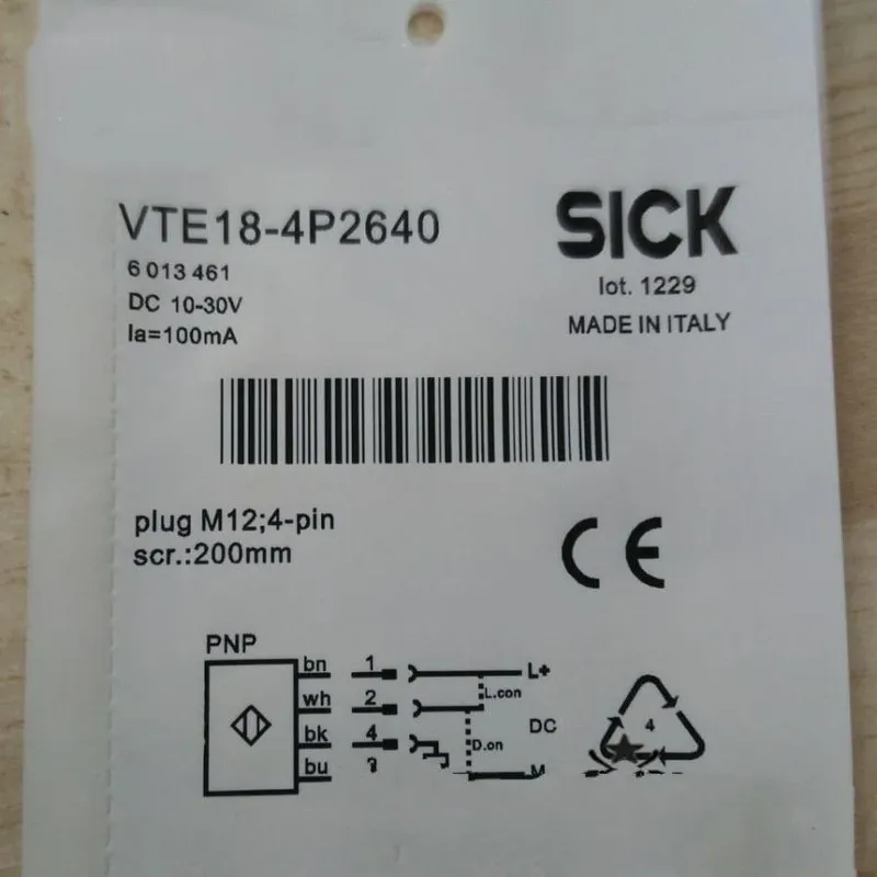 Датчик приближения SICK VTE18-4P2640 Photoelectric proximity sensor PNP