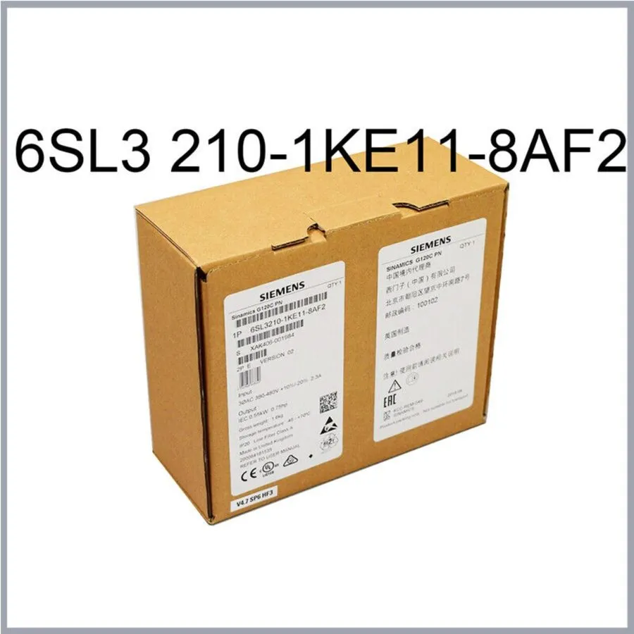 Частотный преобразователь Siemens 6SL3210-1KE11-8AF2 SINAMICS G120C rated power
