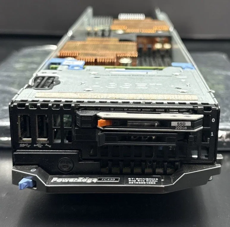 Сервер Dell PowerEdge FC430 Blade Server 0FC27H FC27H MOTHERBOARD WITH CHASSIS