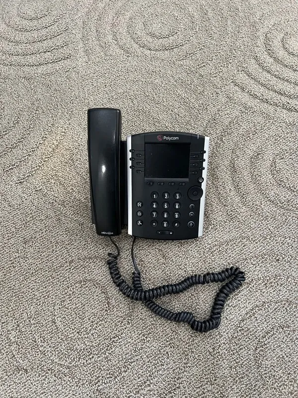 IP-телефон Polycom VVX 400 PoE IP Business Media Phone 2201-46104-001 Telephone