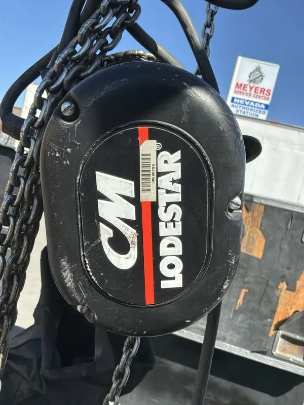 Таль CM Lodestar Model 1/4 Ton Chain Hoist/ Local Pick Up / JUA3799 — фото лота 2