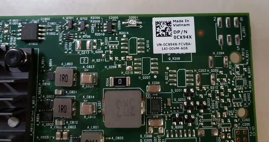 Трансивер Dell Broadcom 57414 2x 10/25Gb SFP28 PCIe x8 LAN Network Controller 0C