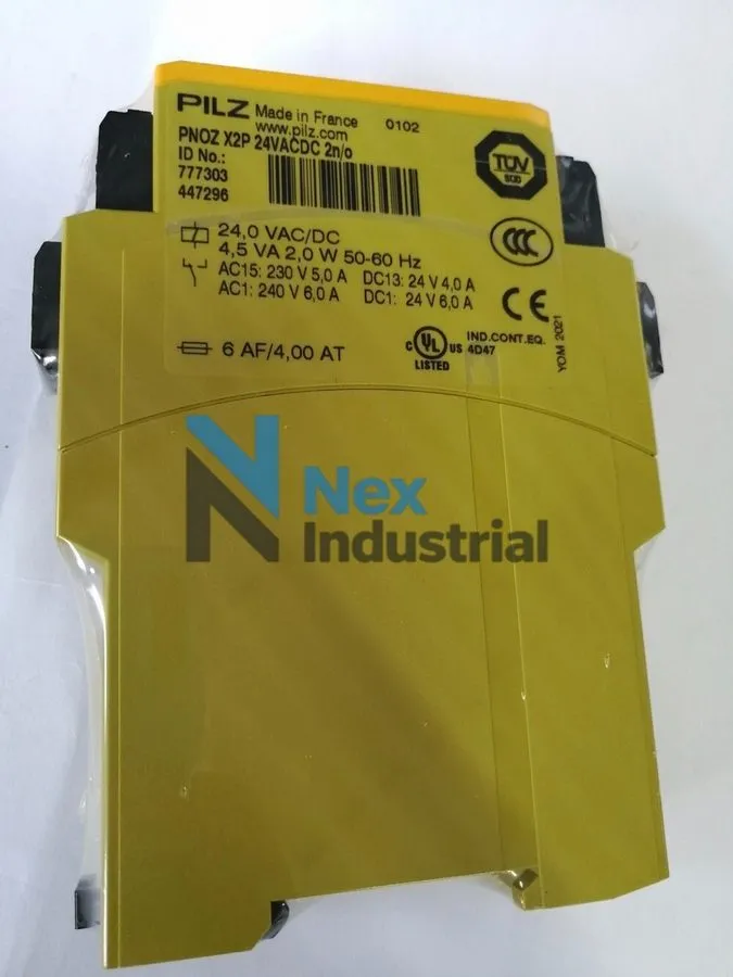 Реле безопасности Pilz safety relay PNOZ X2.8P 24VACDC 777301