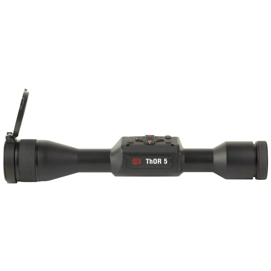 Оптико-электронная система ATN TIWST5319A Thor 5 320 Thermal Rifle Scope, Black  — фото лота 2