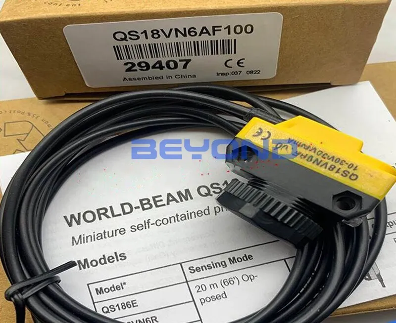 Фотоэлектрический датчик BANNER QS18VN6AF100 PHOTOELECTRIC SENSOR UNMP