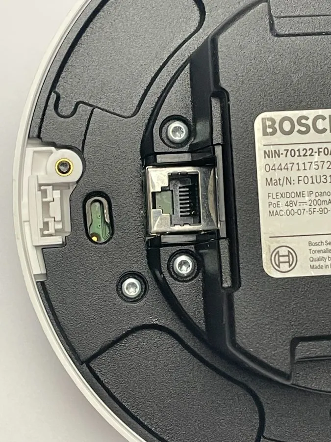 Камера BOSCH FLEXIDOME IP PANORAMIC 7000MP 12MP 360ï¾º IVA NIN-70122-F0A CAMERA