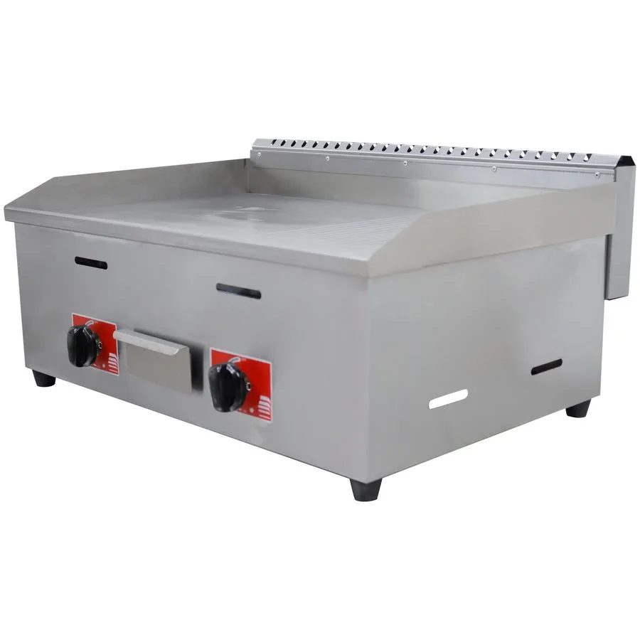 Гриль 28.74in x18.50in LPG Griddle Commercial Flat Top Grill — фото лота 1