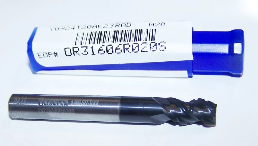 Режущий инструмент 1/4" CARBIDE END MILL для ALUMINUM ROUGHING COATED Destiny To — фото лота 1