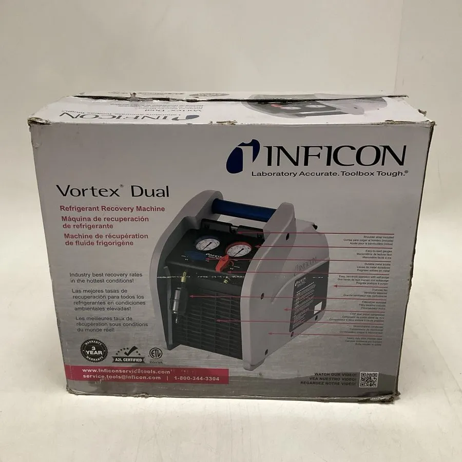 Станция обслуживания кондиционеров INFICON 714-202-G1 Refrigerant Recovery Machi