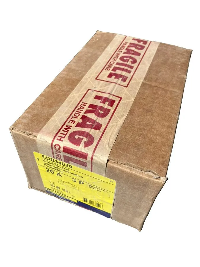 Автоматический выключатель SQUARE D EDB34020, 3P, 20A, 480V, BOLT-ON CIRCUIT BRE
