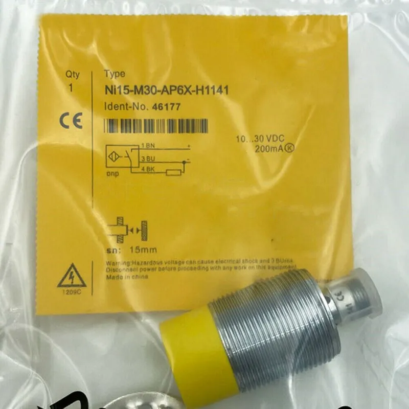 Датчик приближения Turck NI15-M30-AP6X-H1141 Inductive Proximity Sensor, M30 15m
