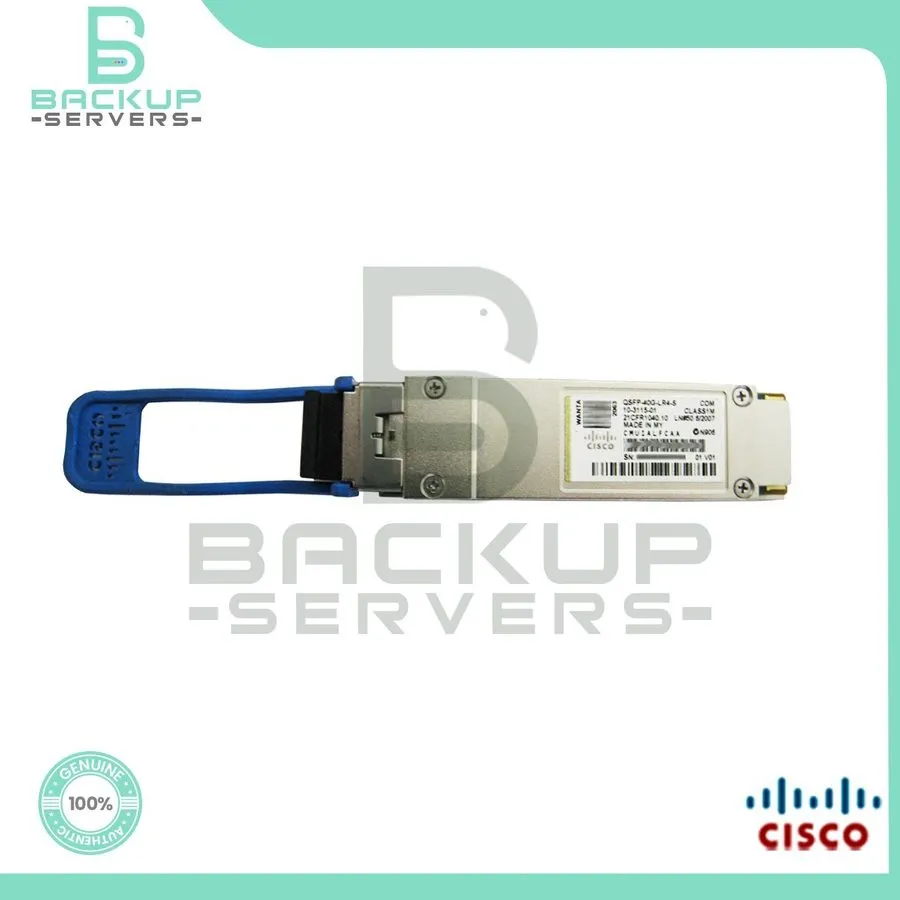 Трансивер CISCO QSFP-40G-LR4-S 40G 1310nm 10KM SMF LC Transceiver HOLOGRAM
