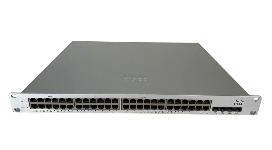 Коммутатор Cisco Meraki MS220-48LP 48 Ports 370W POE Ethernet 4xSFP Switch UNCLA