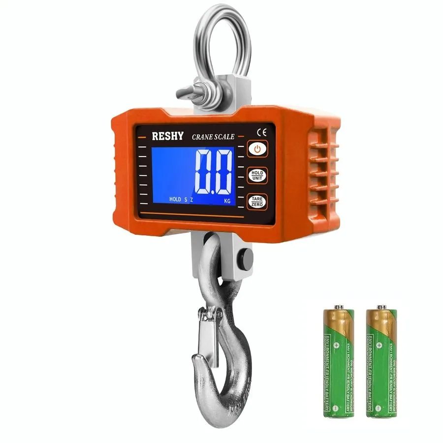 Весы Heavy Duty Digital Crane Scale 2200lb/1000Kg Industrial Hanging Scale