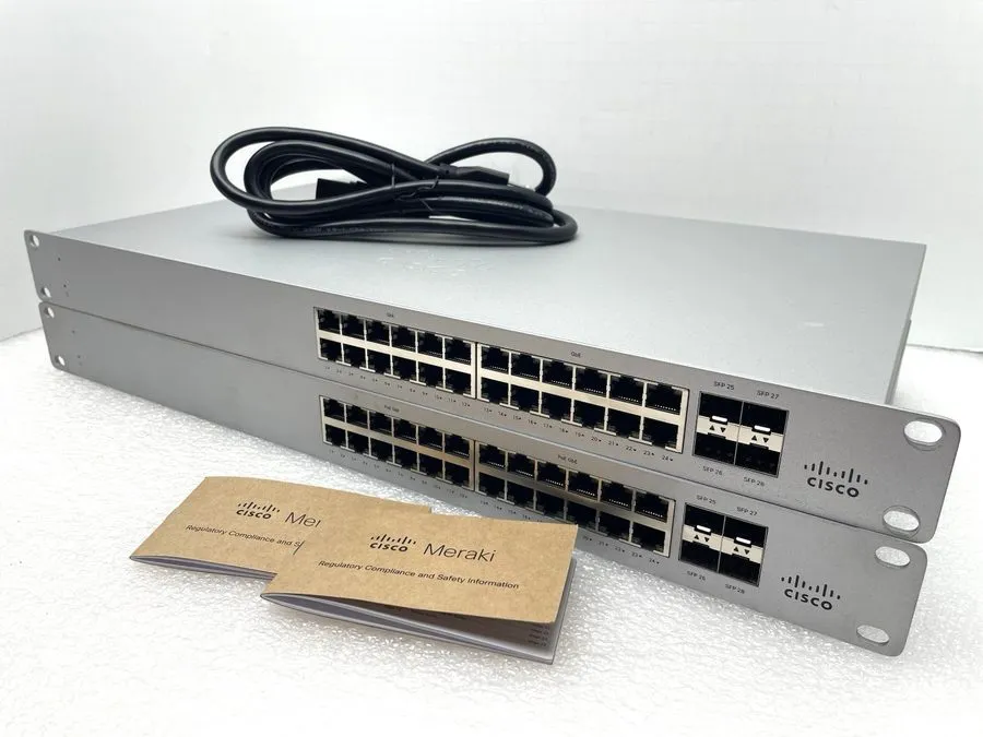 Коммутатор Cisco Meraki MS120-24 24-Ports Rack Mountable Ethernet Switch