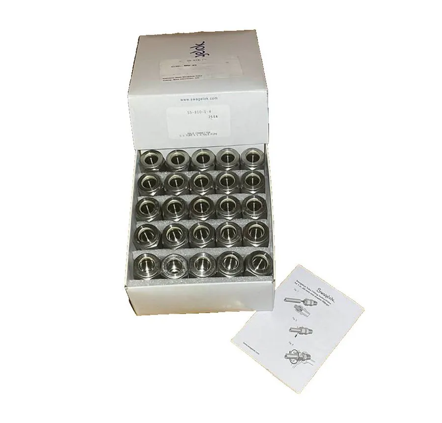 Разъём Swagelok Connector Fitting, 1/2" Tube x 1/4" Male NPT, SS-810-1-4