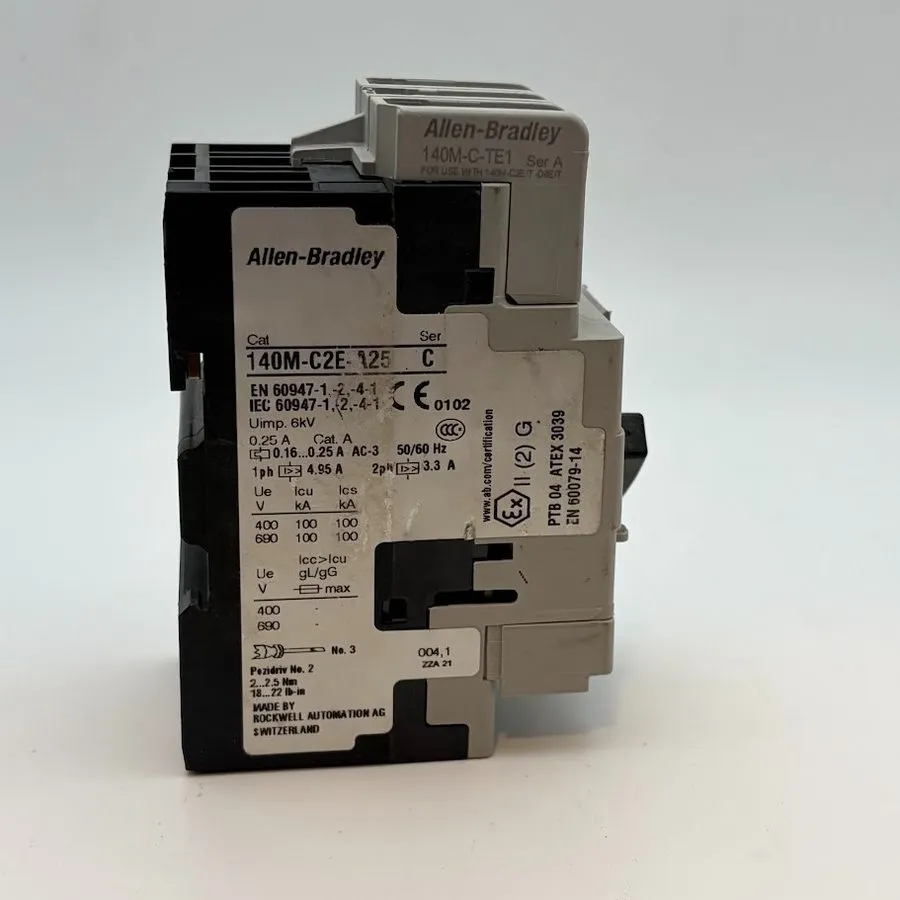 Автоматический выключатель Allen Bradley 140M-C2E-A25 Motor Protection Circuit B