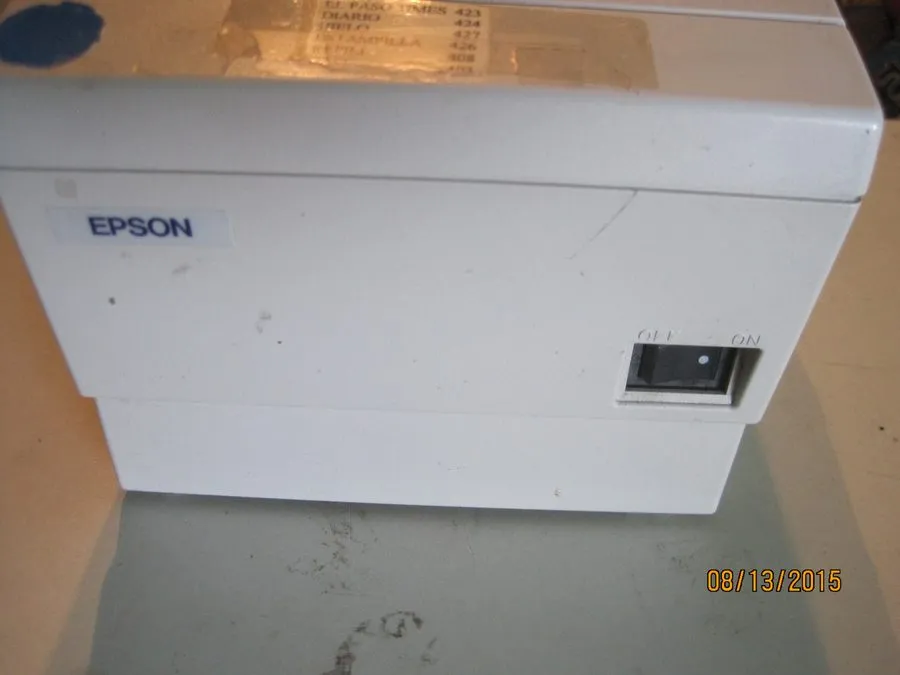 Принтер чеков EPSON TM-T88II MODEL 129B POS THERMAL RECEIPT PRINTER SERIAL PORT