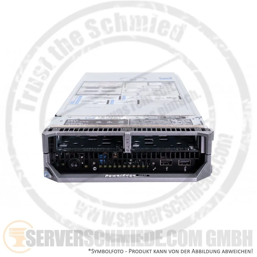 Сервер Dell M630 Blade Server 2x Intel Xeon E5-2600 v3 v4 DDR4 ECC Raid 10GbE VR