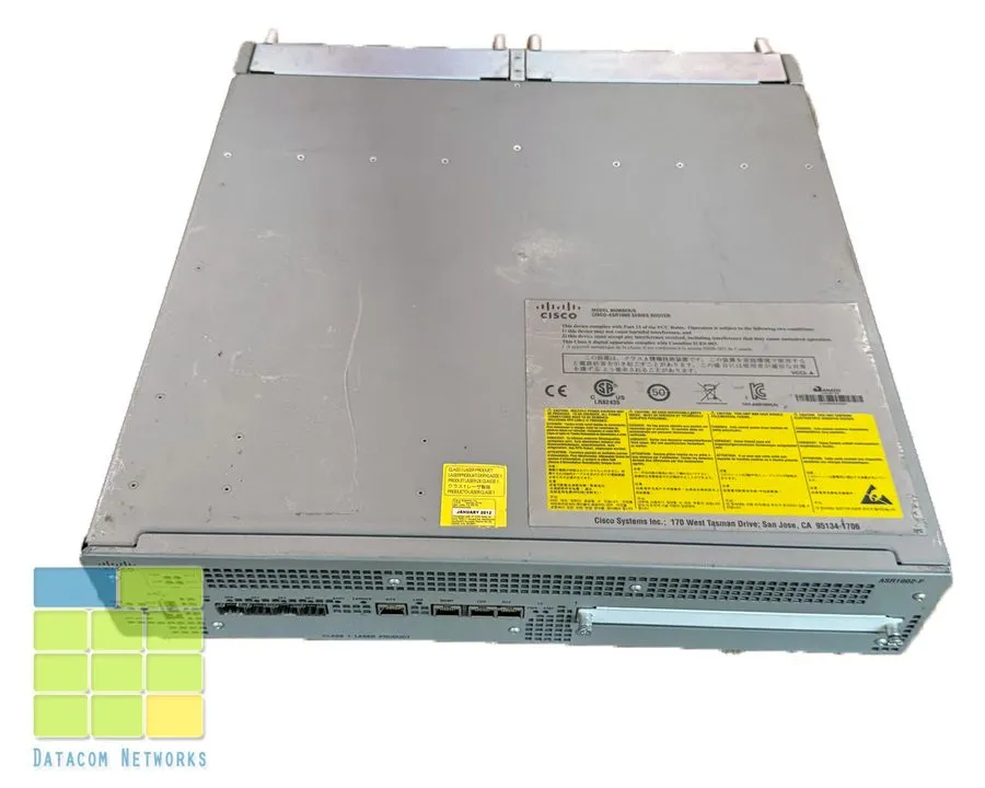 Маршрутизатор Genuine Cisco ASR1002-F