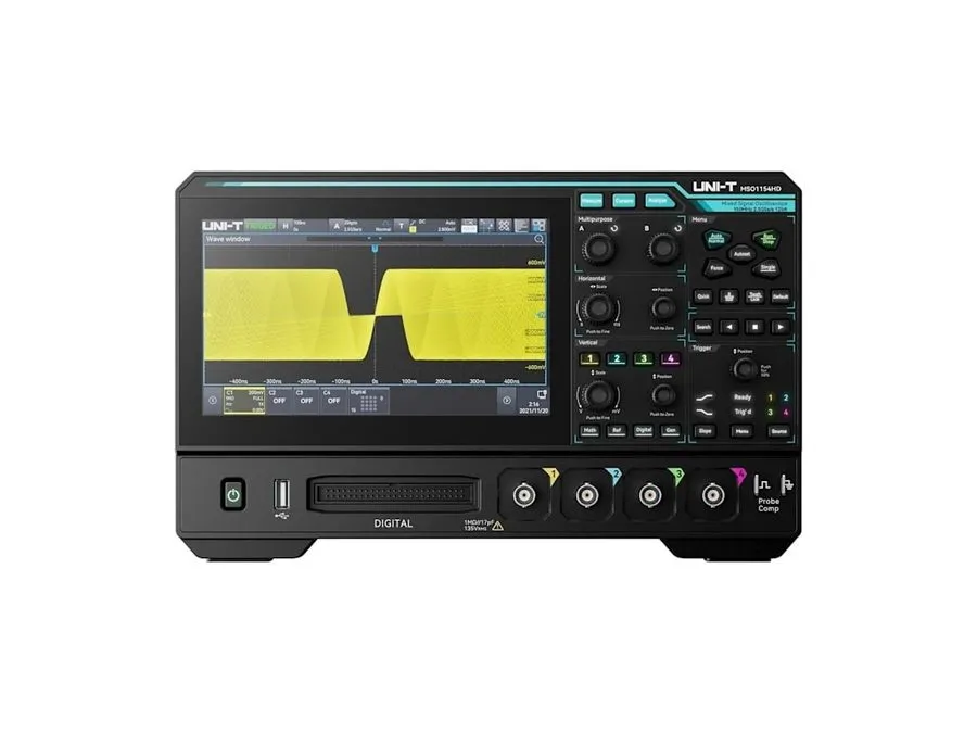 Осциллограф UNI-T MSO1154HD 150MHz, 4-Channel, 2.5 GSa/s Oscilloscope