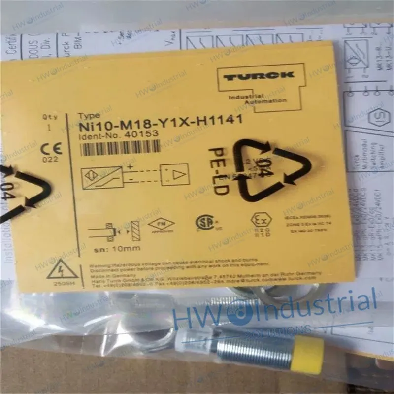 Датчик приближения Turck Proximity Sensor NI10-M18-Y1X-H1141 wx