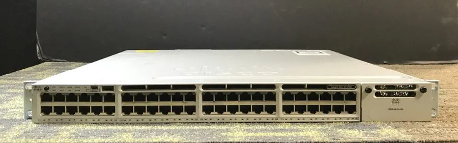 Коммутатор Cisco WS-C3850-48U-S 48-Port UPoE Switch w/ C850-NM-2-10G & Dual 1100