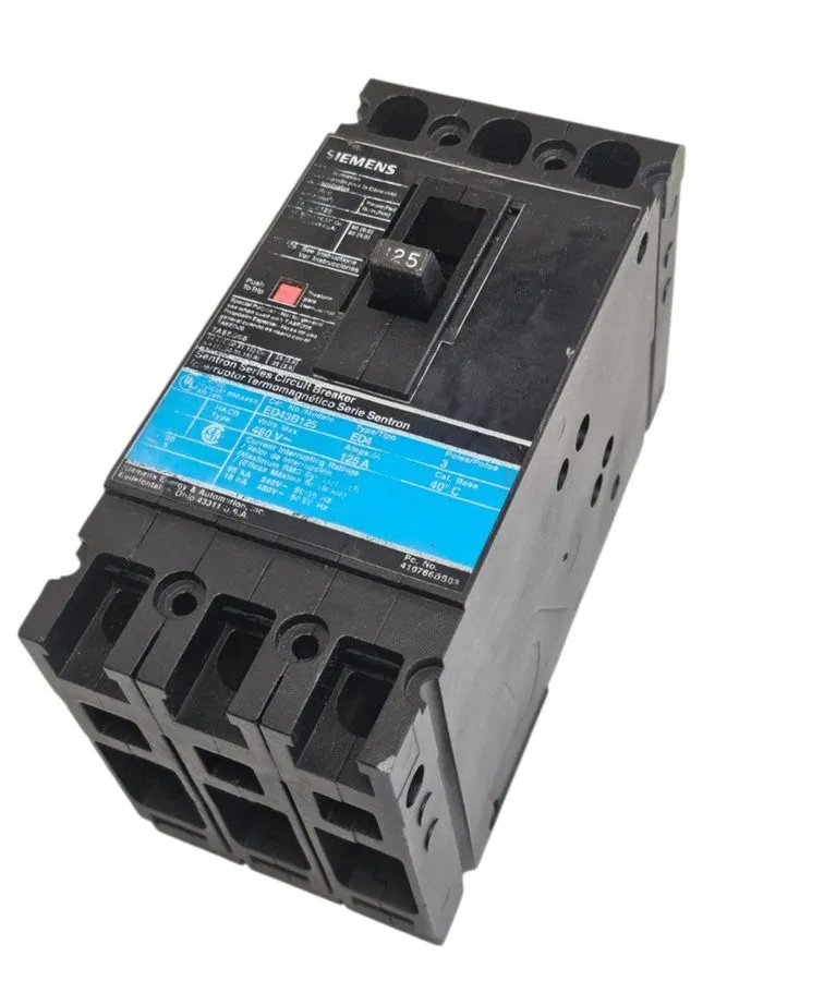 Автоматический выключатель Siemens Sentron Series 3 pole circuit breaker 125A 48