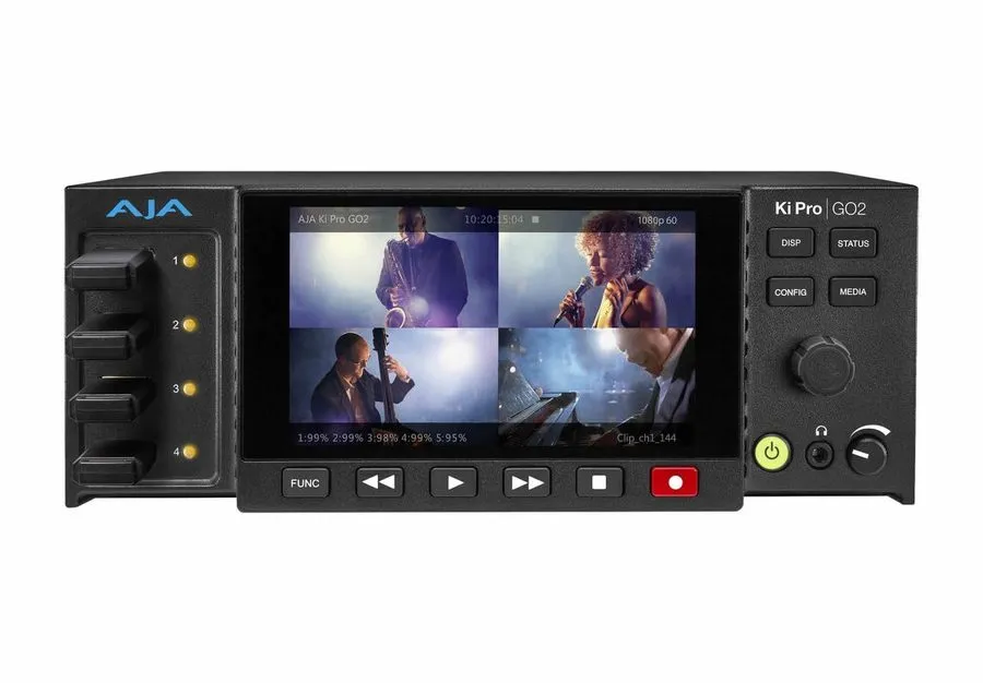 Рекордер AJA KI-PRO-GO2 Multi-Channel HD H.264 AVC / H.265 HEVC Recorder/Player — фото лота 2
