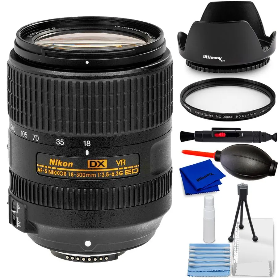Объектив Nikon AF-S DX Nikkor 18-300mm F/3.5-6.3G ED VR Zoom Lens #L299