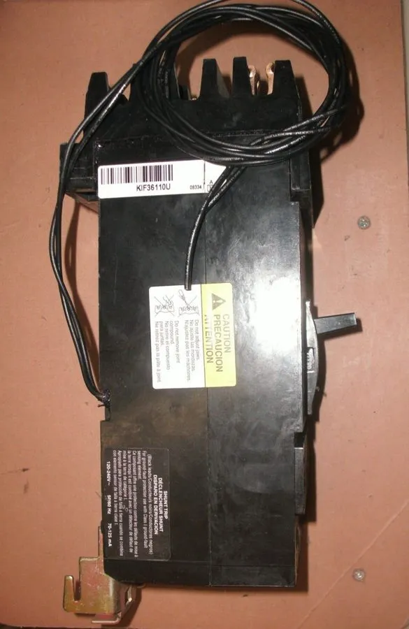 Автоматический выключатель Square D KC KC34110 3 Pole 110 Amp 480V Gray Label Ci