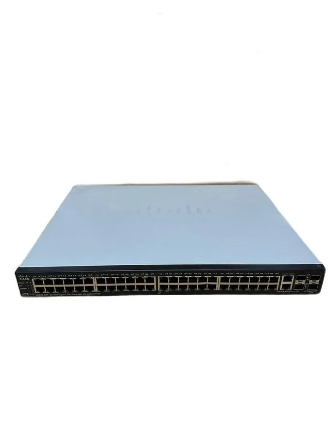 Коммутатор CISCO SG500-52P-K9 V04 52-Port Gigabit PoE Stackable Manage Switch