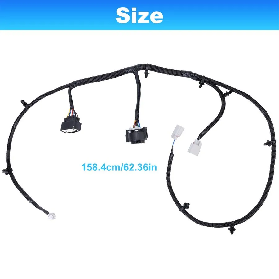 Жгут проводов Trailer Tow Wiring Harness with Park Aid для Ford F-150 2015-2020  — фото лота 1