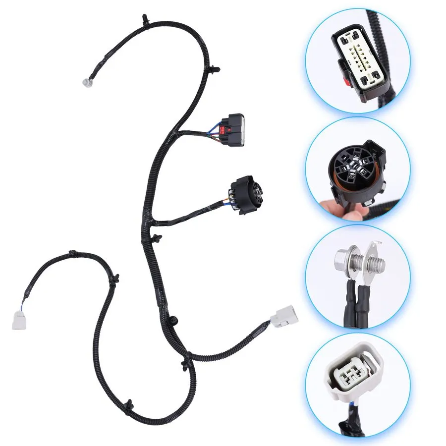 Жгут проводов Trailer Tow Wiring Harness with Park Aid для Ford F-150 2015-2020  — фото лота 2