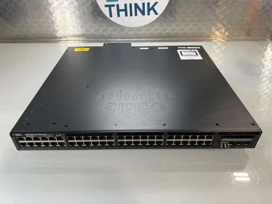 Коммутатор Cisco WS-C3650-48FD-L V03 48-Port PoE+ Gigabit Ethernet Switch 2x 10G